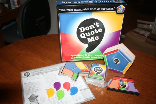 Don't Quote Me Deluxe Edition - The Game of Skill, Knowledge & Good Guesses! - Bild 4 von 10