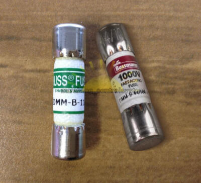BUSSMANN DMM-B-44/100+DMM-B-11A 44mA 1000VAC/DC BUSS FUSE FOR MULTIMETER New