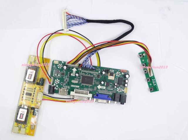 (HDMI+DVI+VGA+Audio) LCD 4 CCFL Inverter Controller Board Kit for Panel Monitor-