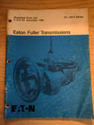 Eaton Fuller Transmissions Illustrated Parts List RT-15613 Series