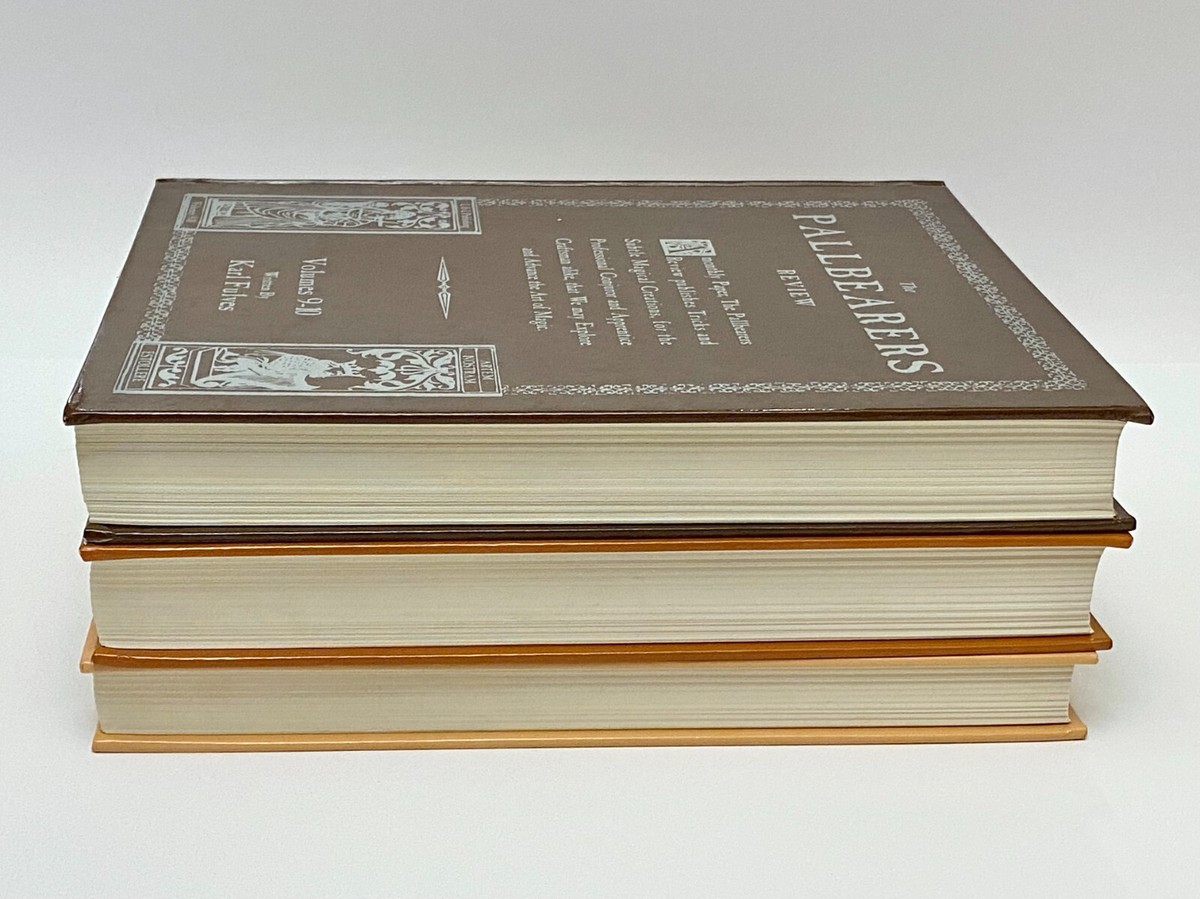 The Pallbearers Review Complete Set by Karl Fulves (3 The Pallbearers Review Complete Set by Karl Fulves (3