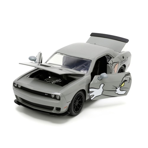 Tom & Jerry, Auto Dodge Challenger 2015 + Personaggio Jerry - Jada Toys + 8 anni - Foto 6 di 7