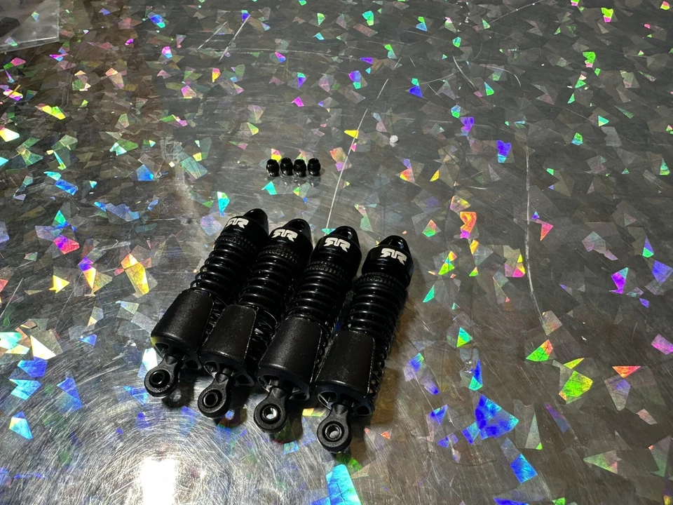 Arrma Grom Shocks Aluminum Threaded Blx 223s Set Springs Mojave Springs 1:18 - Image 3 of 3
