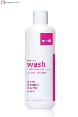 Mediven Medi-Care Stocking Laundry Detergent 16 oz Bottle Wash Compression 