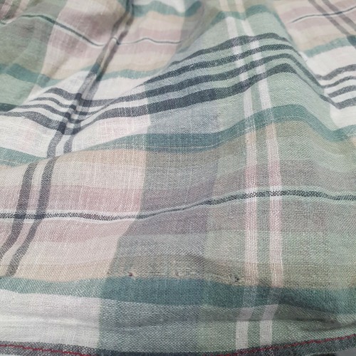 Vintage 90s Guess USA Georges Marciano Madras Plaid Girls Dress L (4Y-5Y) USA - Picture 11 of 12