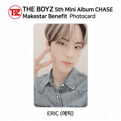 THE BOYZ MAKESTAR 限定トレカ THE BOYZ 5th mini album Chase Official Photocard Makestar Benefit