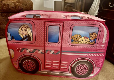 Toy Barbie Camper Pop Up Tent Barbie Convertible Play Tent Target