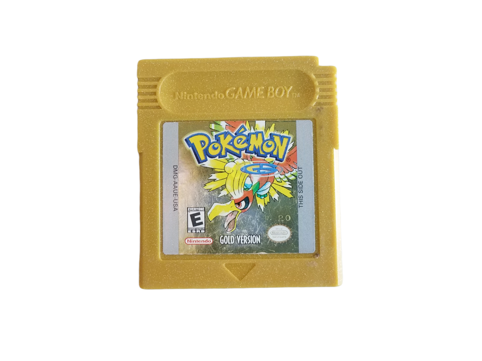 Nintendo Gameboy Color Pokemon Gold Version game Authentic Cartridge  Vintage 