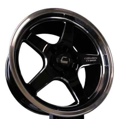Cosmis Racing XT-005R Wheel Black W/ Polished Lip 20x10 +13mm 6x135 Ford F-150 
