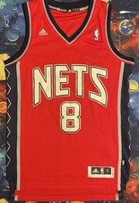 Vintage Adidas NBA New York Nets Deron Williams Basketball Jersey