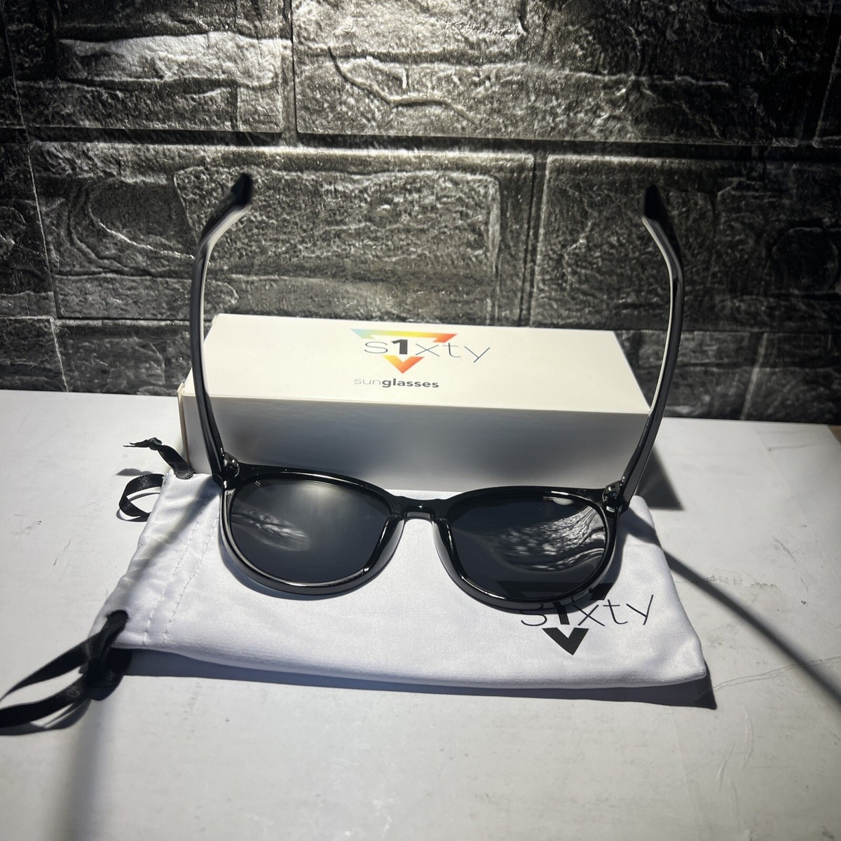 Sixty One Palawan Polarized Sunglasses - Black/Rose Gold | eBay