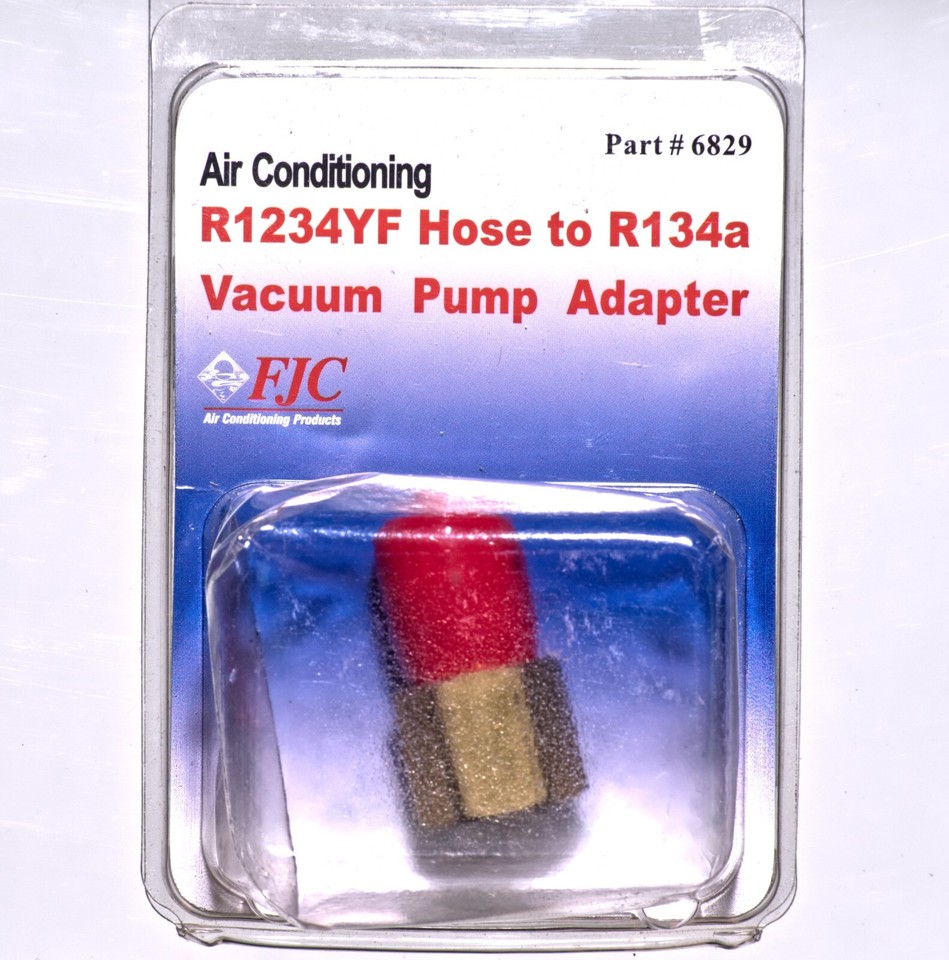 FJC 6829 Adapter to connect R1234YF Hose to R134a Vacuum Pump Adapter