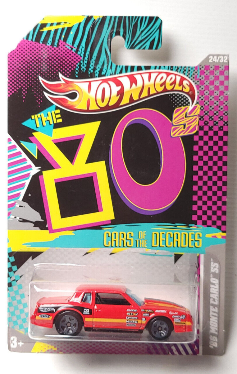 Hot Wheels '86 Monte Carlo SS Cars of the Decades 80's red | eBay
