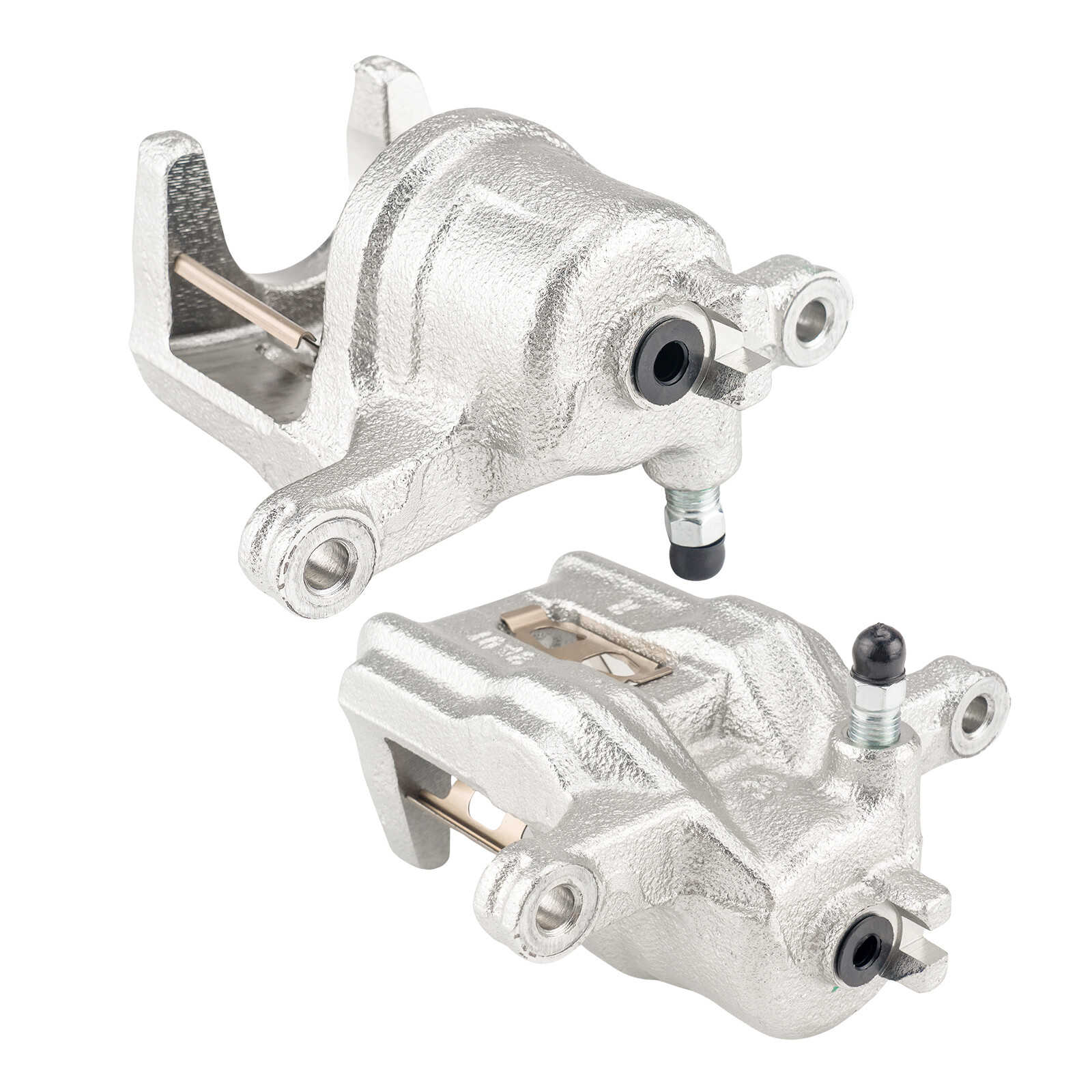 New Pair Rear Disc Brake Calipers w/Bracket For Honda CR-V 2.4L 2002 2003 2004
