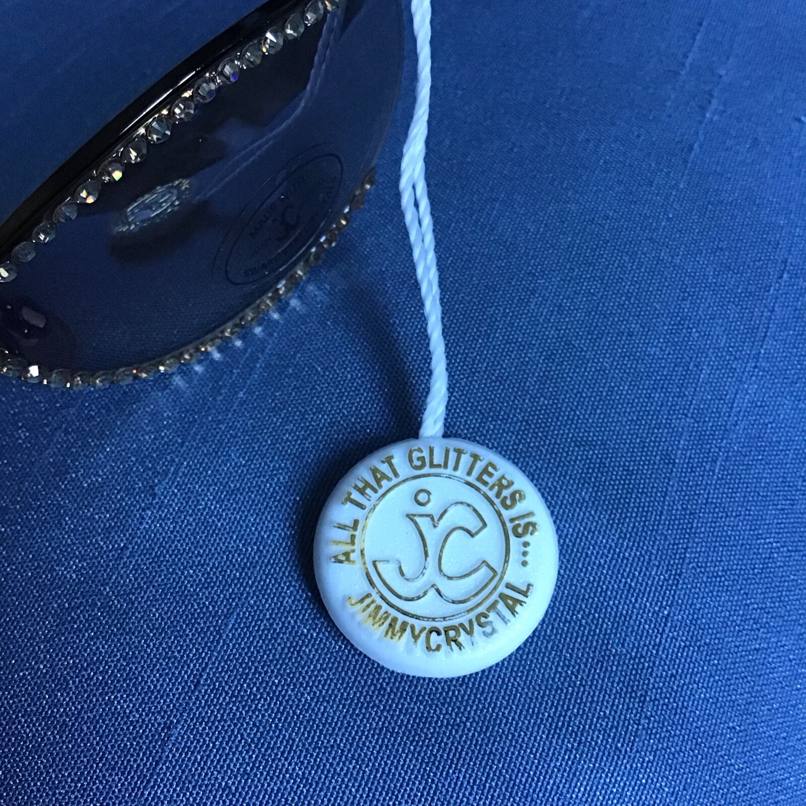 Jimmy Crystal Ladies Bronze Coloured Sunglasses With Swarovski Crystals eBay