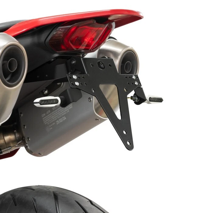 Soporte Para Placa Ducati Hypermotard 698 Mono Ajustable Trasero Negro - Imagen 1 de 4