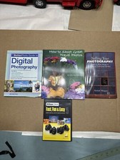Qty4 Photography Books And Nikon School DVD