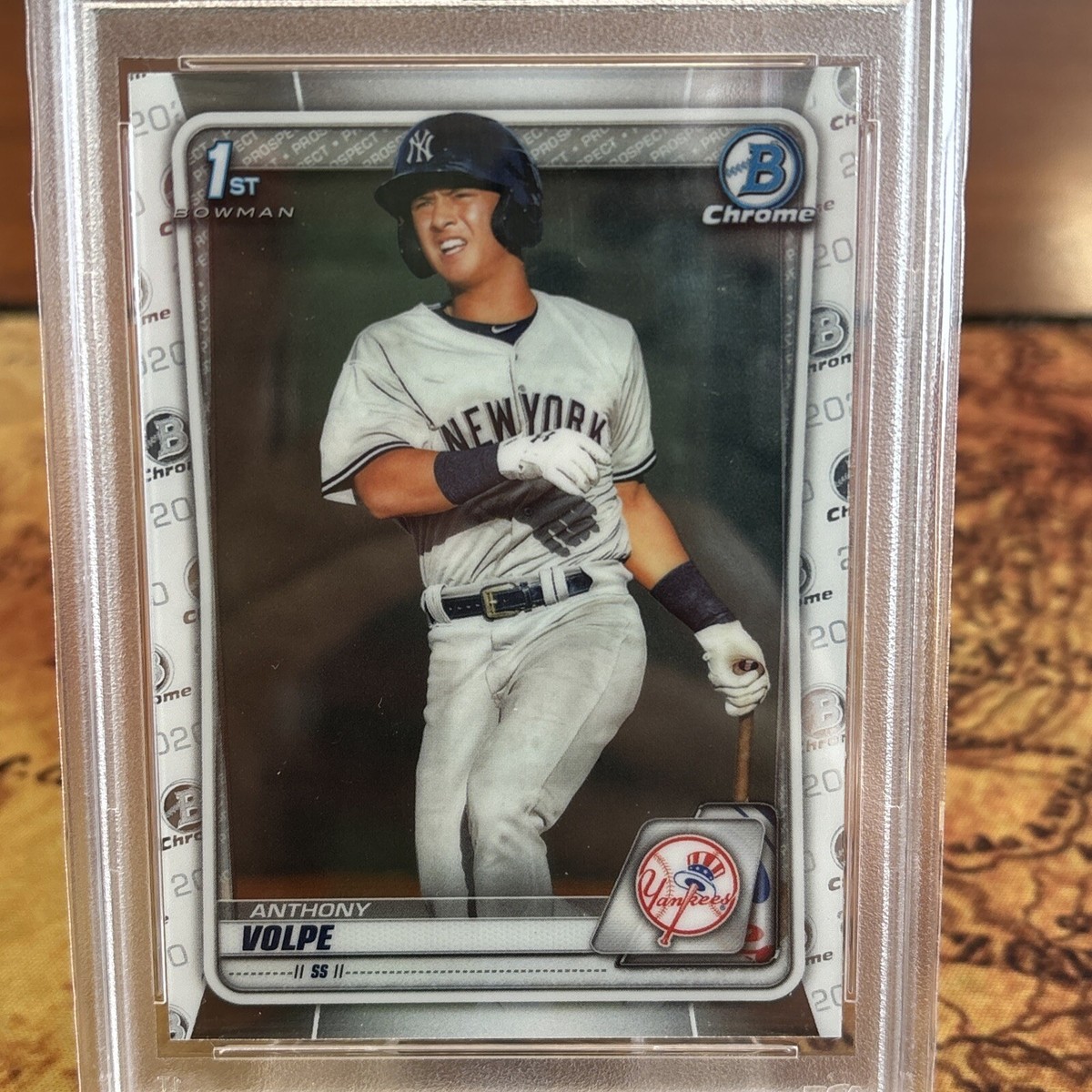 その他 2020 bowman anthony volpe auto psa10 2020 BOWMAN CHROME PROSPECTS ANTHONY VOLPE #BCP139 PSA 10