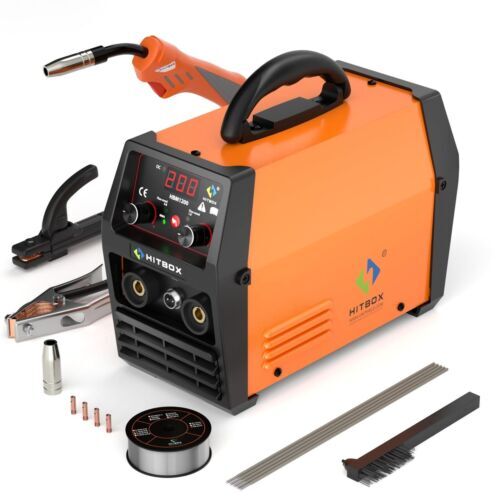 110/220V 140A Gasless MIG Welder Flux MIG/Lift TIG/MMA 3IN1 