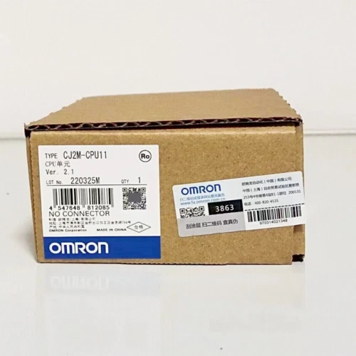 New Omron CJ2M-CPU11 CPU Unit PLC Module Expedited Shipping One CJ2MCPU11