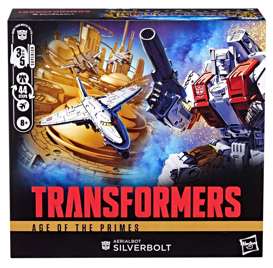 Transformers Age of the Primes Superion Aerialbot Silverbolt Slingshot Air Raid - Image 3 of 4