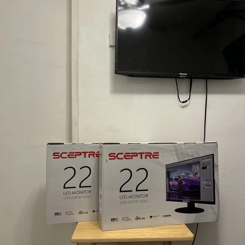 1080p Resolution Sceptre E225W-19203R 22 Inch Monitor - Image 2 of 4