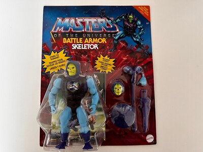 Masters Von Das Universe GVL77 Skeletor Deluxe Battle Armor Action Figur US Card