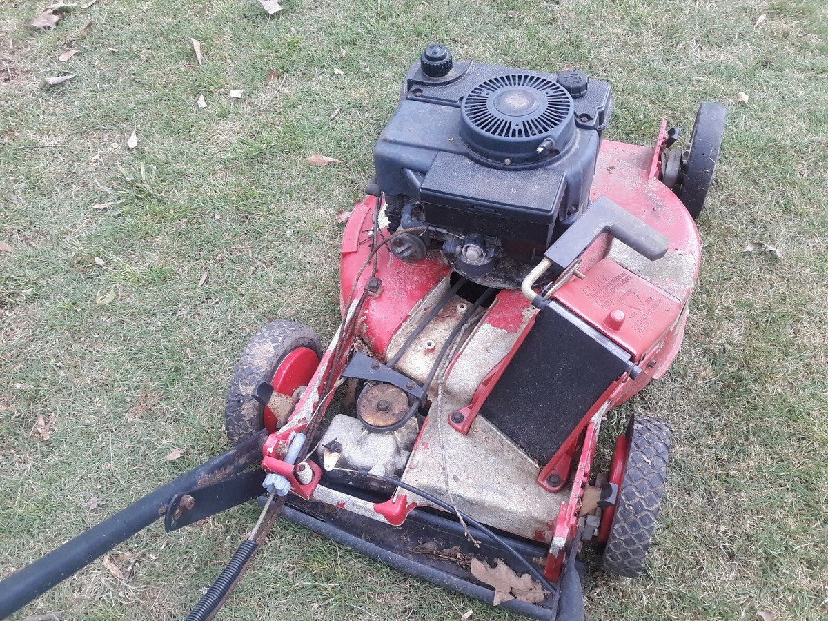 Vintage Toro aluminum deck Lawnmower - | eBay