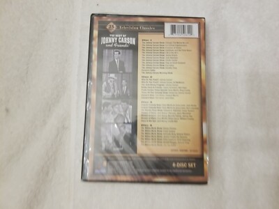 The Best Of Johnny Carson And Friends Legends Series Television