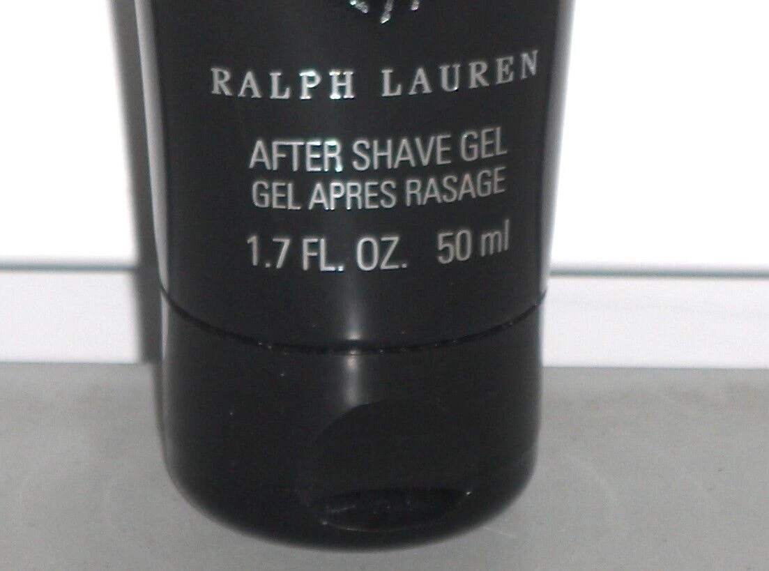 POLO BLACK by RALPH LAUREN After Shave Gel Aftershave 1.7 oz. 50 ml NEW