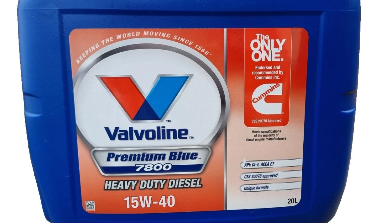 Valvoline premium on sale blue 15w40