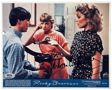 PSA DNA Rebecca De Mornay Signed ✍️ Lobby Card 1983 Risky Business w/Tom Cruise