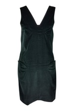 MARC JACOBS Marc Classic Black Velvet Sleeveless Shift Dress (UK 10/ US 6)