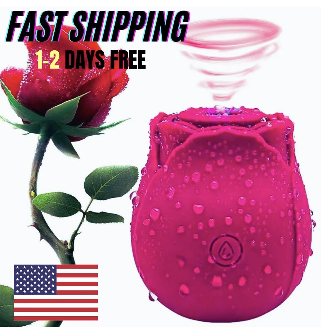💖NEW 2026 Rose Toy Clit G-Spot Suction 10 Deep Sucking Vibrator For Women  Sex