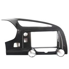 ABS Carbon Interior Center Dashboard AC Air Vent Cover For Corvette C7 14-19 US