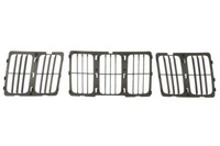 Blic 6502-07-3206993BP KüHlergrill Gitter FüR Jeep D Cherokee IV WK2 01.13-10.16