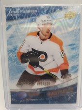 2022-23 Upper Deck Ice - Ice Premieres Blue #190 Linus Hogberg /399 (RC)