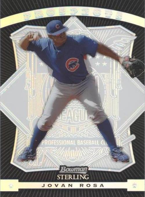 2009 Bowman Sterling - Prospects Jovan Rosa #BSP-JR Black Refractor /25 ...