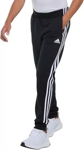 Boy's Adidas Black Joggers Pants Size Large 14/16 - Picture 2 of 4
