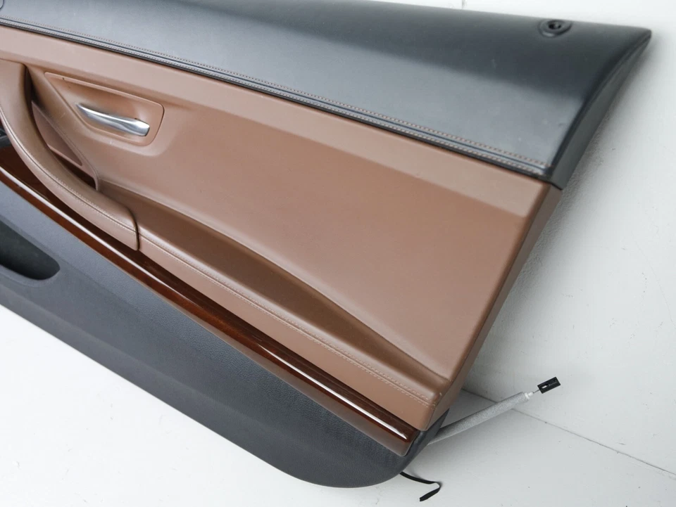 BMW 650I F13 CUPÉ PANEL MOLDURA PUERTA LADO PASAJERO DELANTERO DERECHO MARRÓN 2012-2016 🚗 Foto 4 de 4