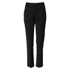 DOLCE & GABBANA Pants Black STAFF High Waist Tapered Trouser IT38/US4/XS 450usd