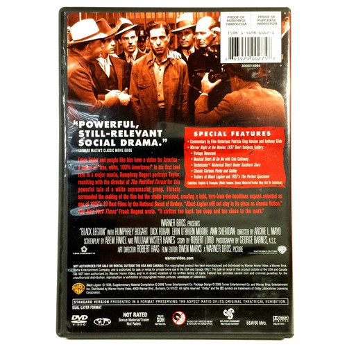 Black Legion (DVD, 1936, Full Screen) Like New ! Humphrey Bogart Ann Sheridan - Picture 2 of 3