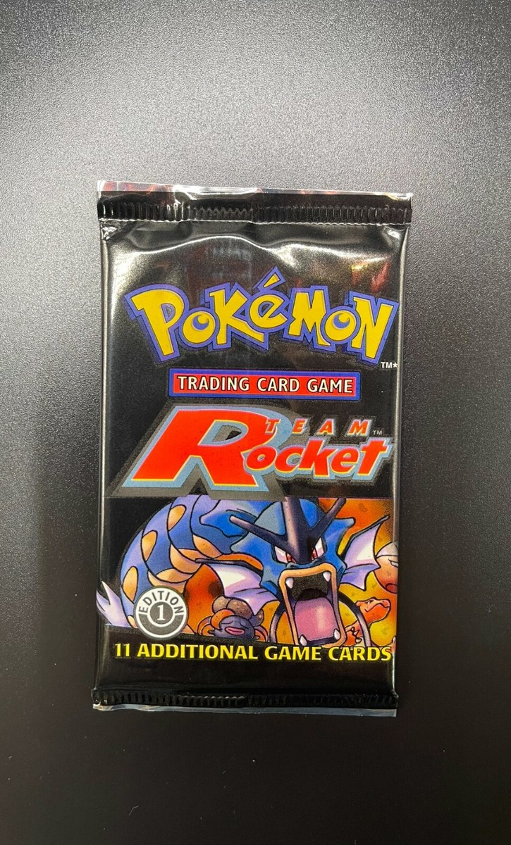 BOX FRESH 1st Edition Team Rocket Booster Pack | FACTORY