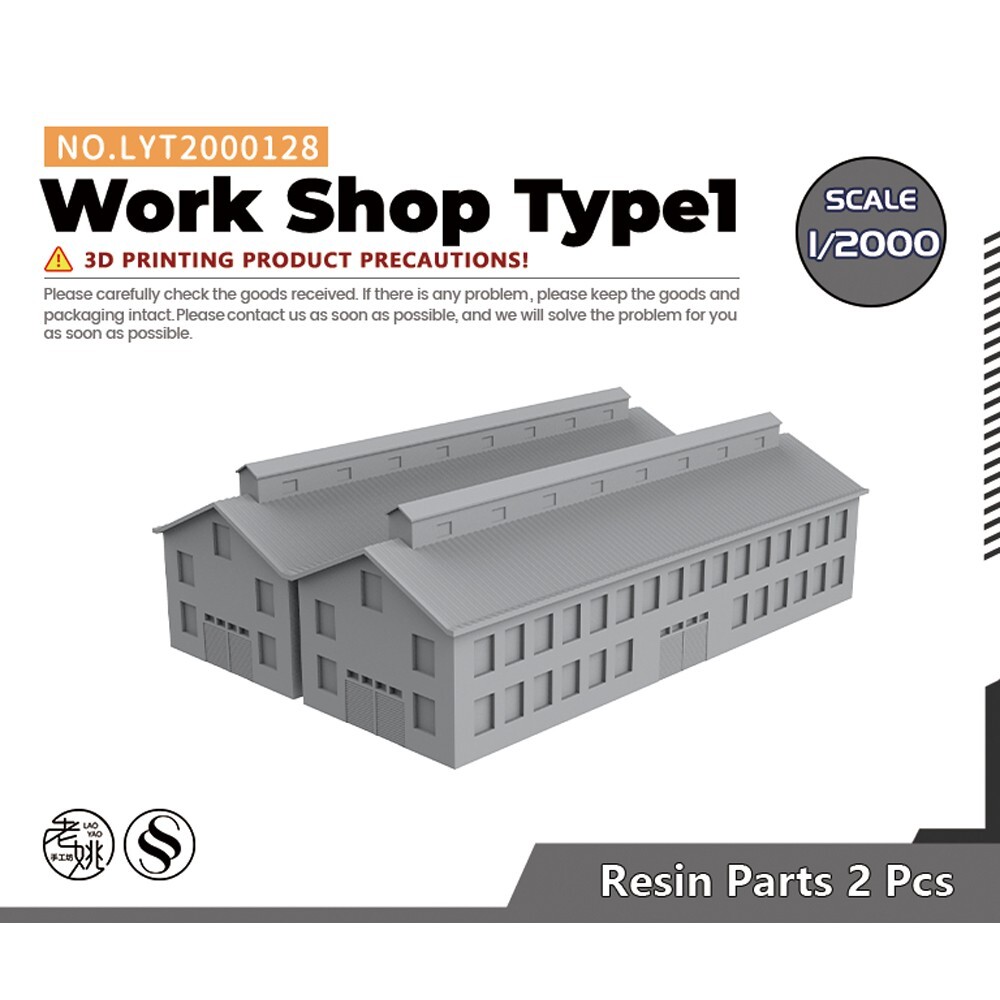 SSMODEL 128 1/2000 Work Shop Type1 | eBay
