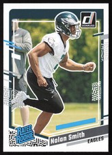 2023 Donruss Rated Rookie #382 Nolan Smith Philadelphia Eagles Rookie