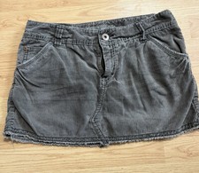American Eagle Green Corduroy Skirt Size 6 Mini Skirt