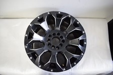 18" x9 Fuel Offroad Assault D576 Black D57620001747 Rims Wheels OEM