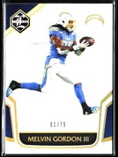 MELVIN GORDON III 2019 Limited Gold SPOTLIGHT /75 Chargers