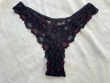 Fredericks Of Hollywood Vintage Cheeky Thong Large