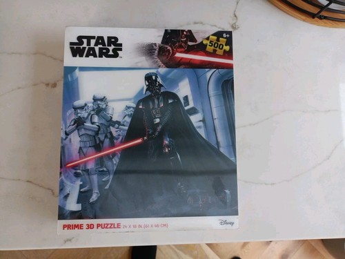 Star Wars Darth Vader Prime 3D Jigsaw Puzzle Brand New And Sealed 500 Pieces 6+